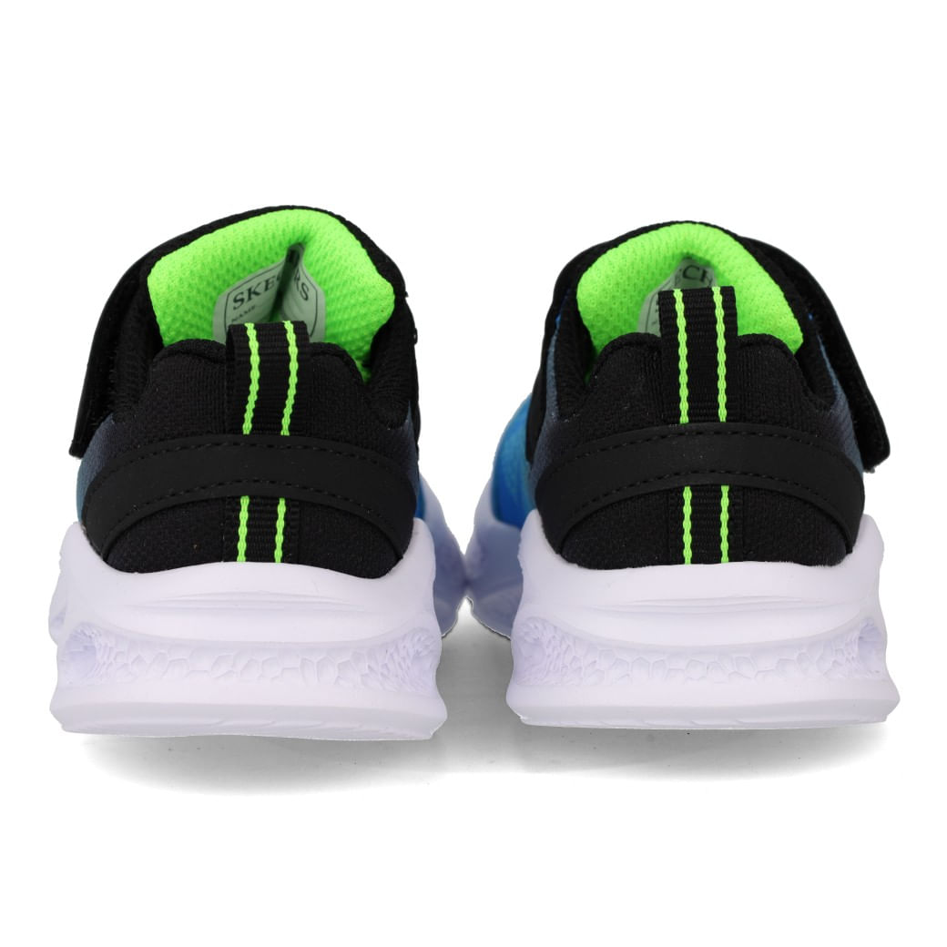 Skechers Tenis METEOR LIGHTS 401495N-BKBL Preto-Azul Sint_7__